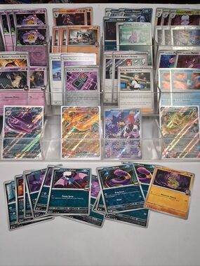 52 Team Rocket Mixed Card Lot ~ ☆Near Mint☆ ~ Murkrow IR Persian Moltres DRI